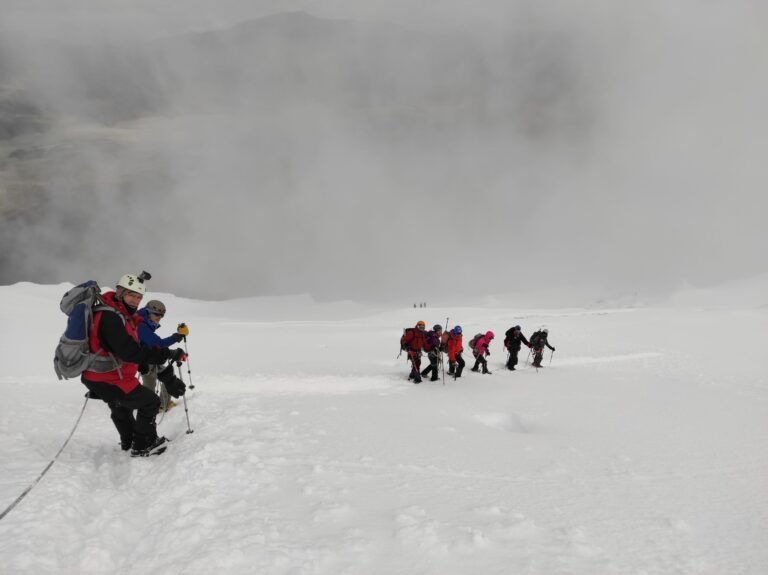 glaciar del cotopaxi