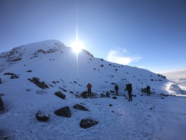 chimborazo campo alto ecuador