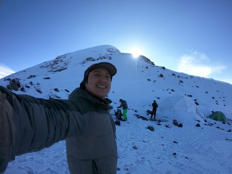 volcán chimborazo campo alto