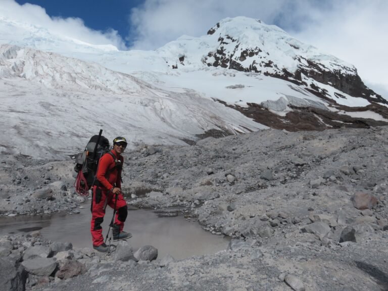 climbing antisana