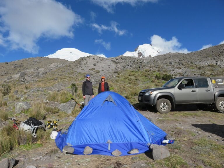 Antisana Volcán escalada en ecuador